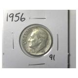 1956 Roosevelt Dime