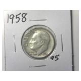 1958 Roosevelt Dime
