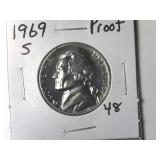 1969-S Proof Jefferson Nickel