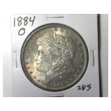 1884-O Morgan Silver Dollar