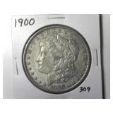 1900 Morgan Silver Dollar