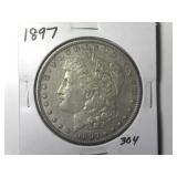 1897 Morgan Silver Dollar