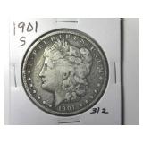 1901-S Morgan Silver Dollar