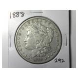 1888 Morgan Silver Dollar