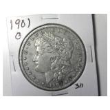 1901-O Morgan Silver Dollar