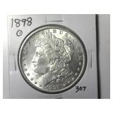 1898-O Morgan Silver Dollar