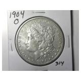 1904-O Morgan Silver Dollar