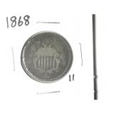 1868 Shield Nickel