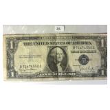 1935 D $1 Silver Certificate Note
