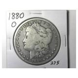 1880-O Morgan Silver Dollar