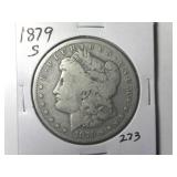 1879-S Morgan Silver Dollar