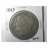 1883 Morgan Silver Dollar