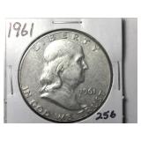 1961 Franklin Half Dollar