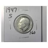 1947-S Roosevelt Dime
