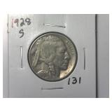 1928 S Buffalo Nickel