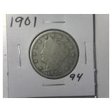 1901 Liberty V-Nickel