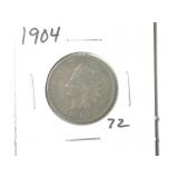 1904 Indian Head Cent