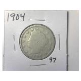 1904 Liberty V-Nickel