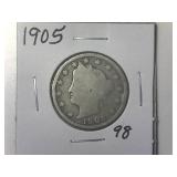 1905 Liberty V-Nickel