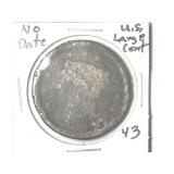 No Date US Large Cent