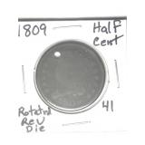1809 Half Cent
