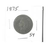 1875 Indian Head Cent