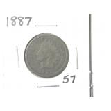 1887 Indian Head Cent