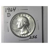 1964-D Washington Quarter