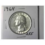 1964 Washington Quarter