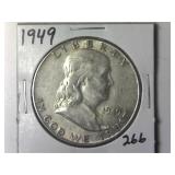 1949 Franklin Half Dollar