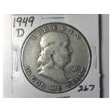 1949-D Franklin Half Dollar