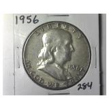 1956 Franklin Half Dollar