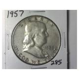 1957 Franklin Half Dollar