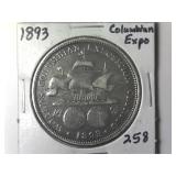 1893 Columbian Expo Half Dollar