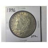 1896 Morgan Silver Dollar