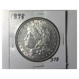 1898  Morgan Silver Dollar