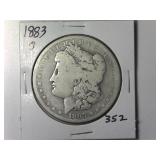 1883-O Morgan Silver Dollar