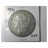 1886-O Morgan Silver Dollar