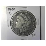1900-O  Morgan Silver Dollar