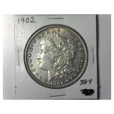 1902  Morgan Silver Dollar