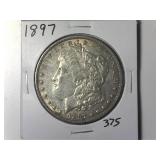 1897 Morgan Silver Dollar