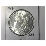 1903  Morgan Silver Dollar