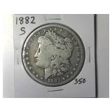 1882-S Morgan Silver Dollar