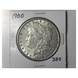 1900  Morgan Silver Dollar