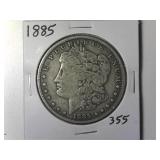 1885 Morgan Silver Dollar