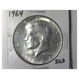 1964 Kennedy Half Dollar