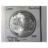 2001 Austria Silver