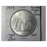 1973 Canada $5 Silver Dollar