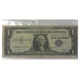1957 A $1 Silver Certificate Note