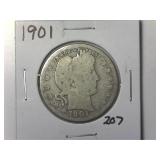 1901 Barber Quarter
